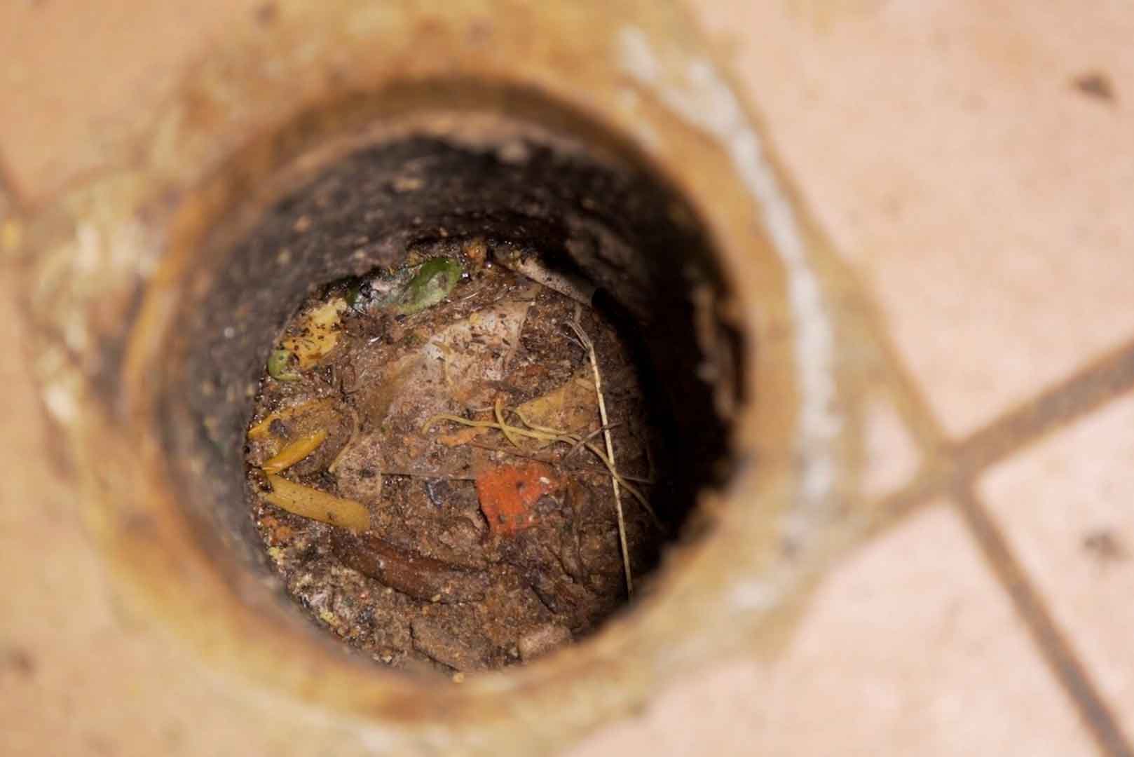 Clogged Drain Deep in pipe